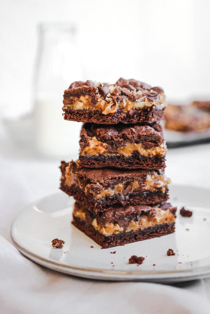 Caramel Brownies (With Brownie Mix) - CakeWhiz