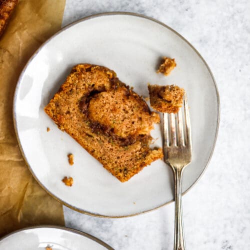 Cinnamon Swirl Zucchini Bread Run to the Table