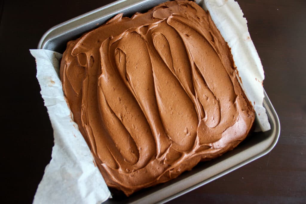 Easy Fudge Frosting Run to the Table