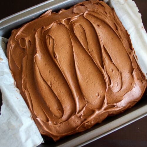 Easy Fudge Frosting Run to the Table