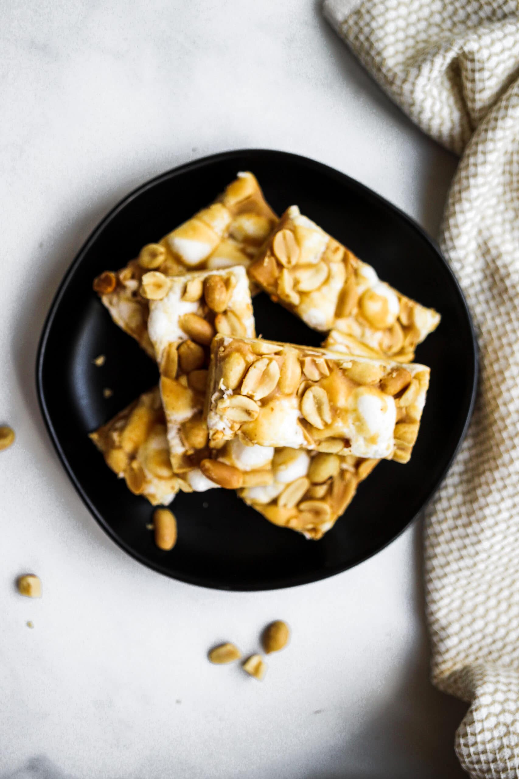 Salted Nut Roll Bars Run to the Table