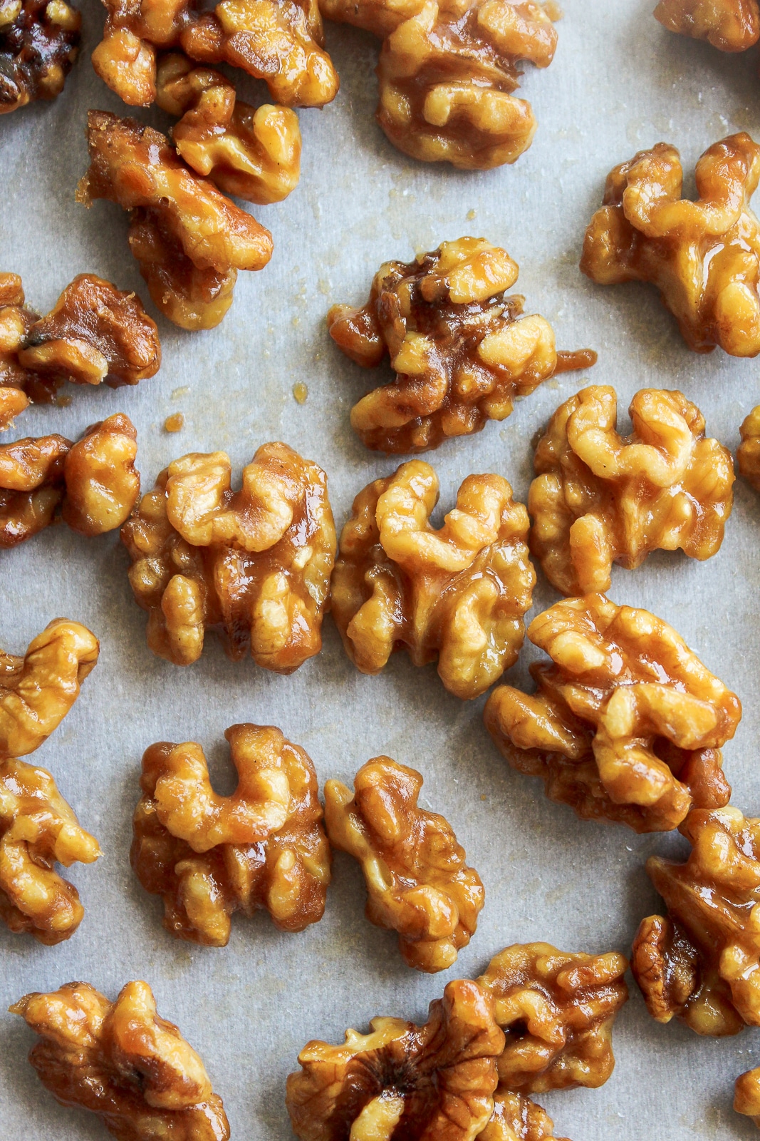 Candied Walnuts Run to the Table