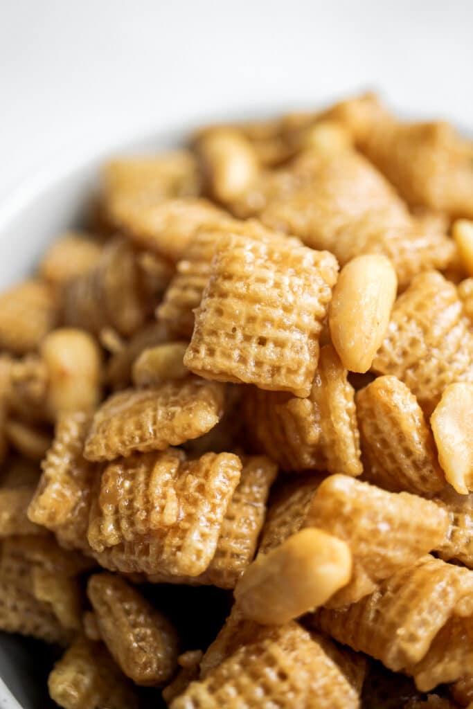 The caramel sweet chex is super shiny and very addictive. 