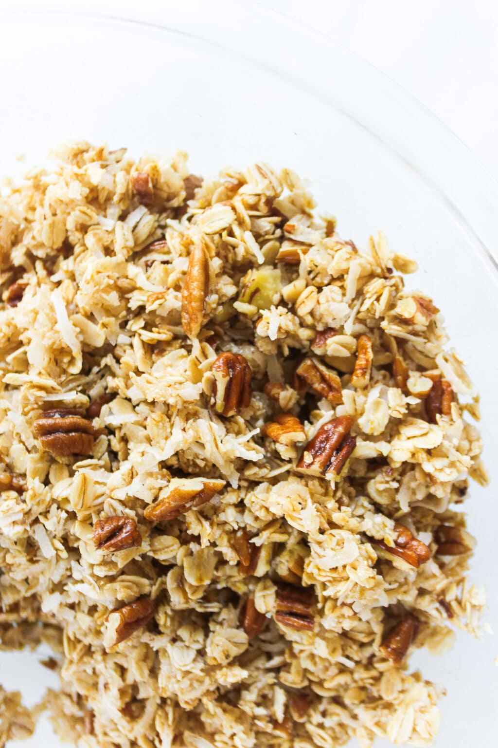 Pecan Granola with Dried Fruit Run to the Table